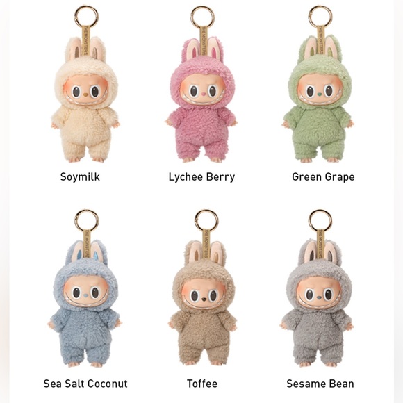 PopMart LABUBU 'Exciting Macaron' Collectible Plush Blind Box - Picture 4 of 6